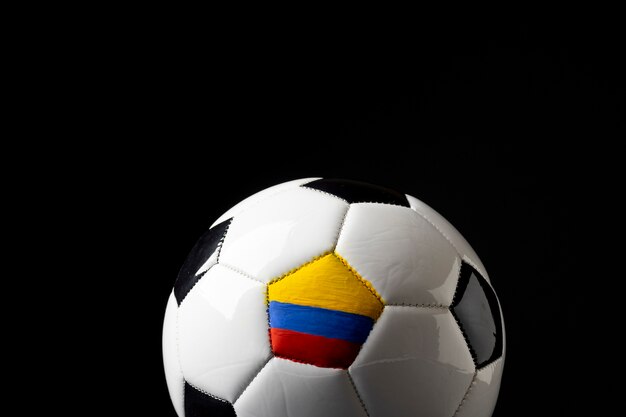 Still life of colombia national soccer team