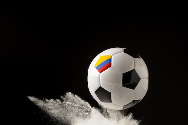 Still life of colombia national soccer team