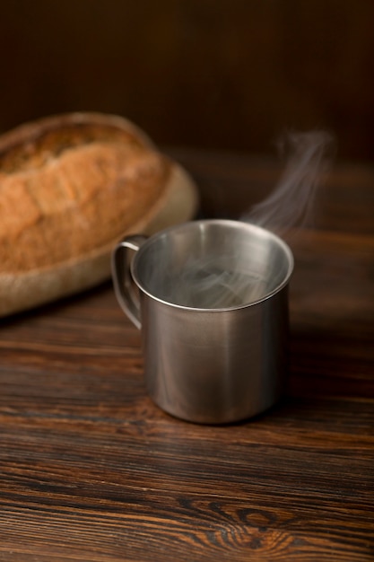 Free photo still life hot water assortment