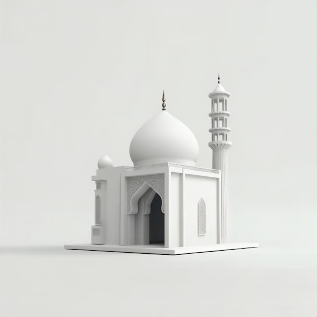 Free photo still life of the islamic church building