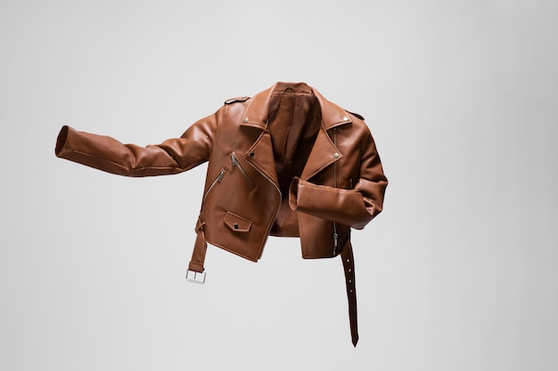 Free Photo still life rendering  of jackets display