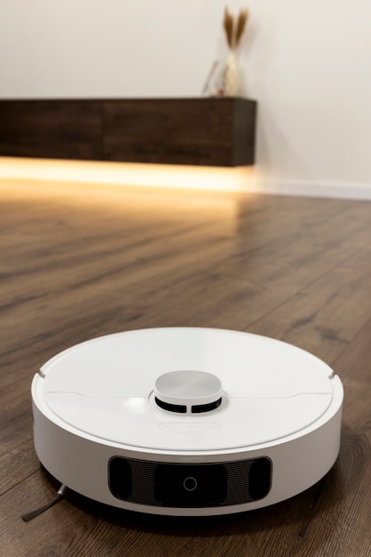 Still life of robotic vacuum