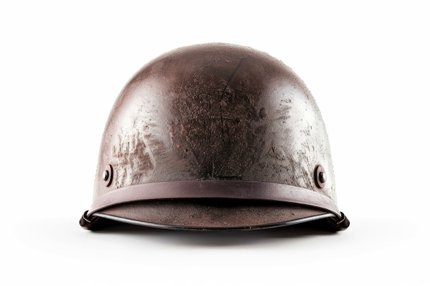 Free photo still life of soldier helmet