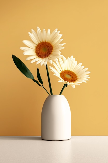 Still life of sunflower bouquet