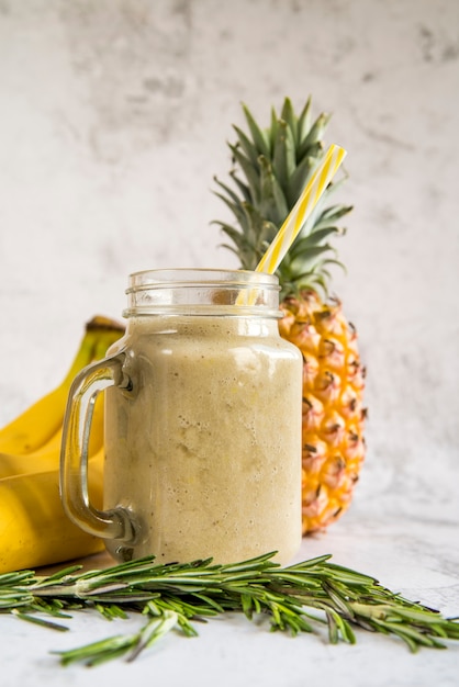 Free photo still life of a tasty summer smoothie