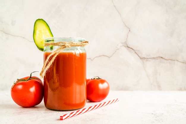 Still life of a tasty summer smoothie