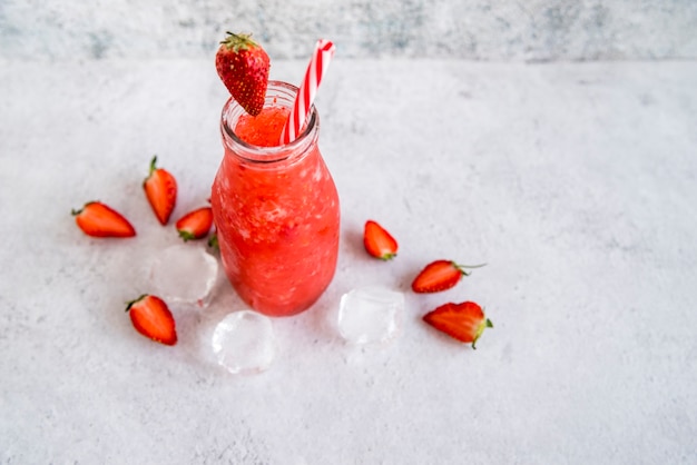 Free photo still life of a tasty summer smoothie