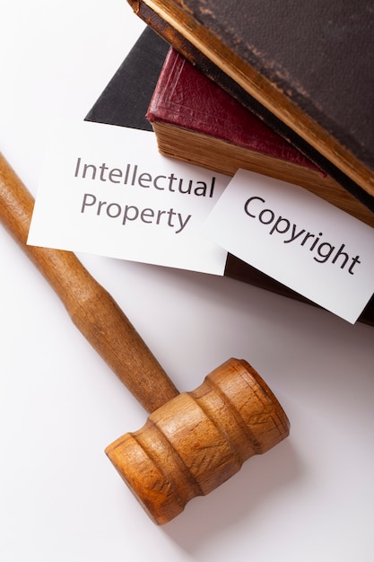 Still life of world intellectual property day