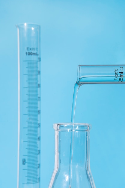 Still life world science day chemistry arrangement