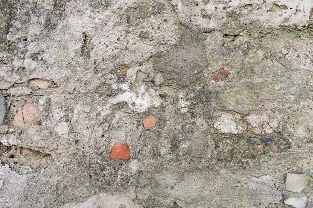 Stones and concrete surface