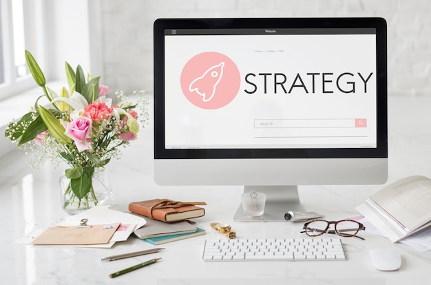 Free photo strategy new business launch plan concept