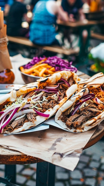 Street food still life