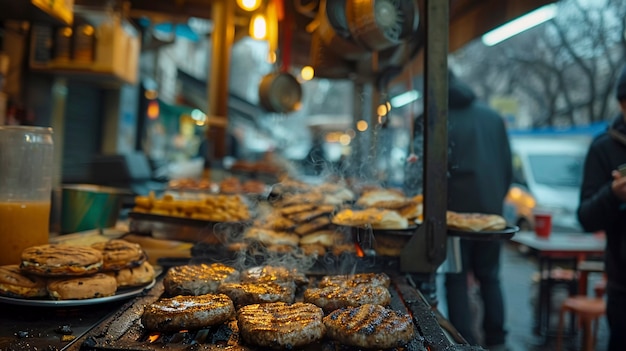 Street food still life