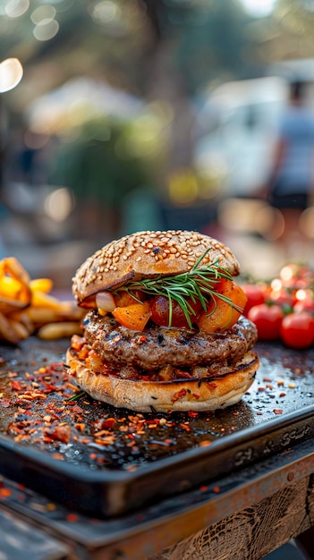 Street food still life