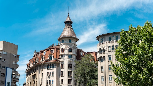 Street scape of Bucharest Romania