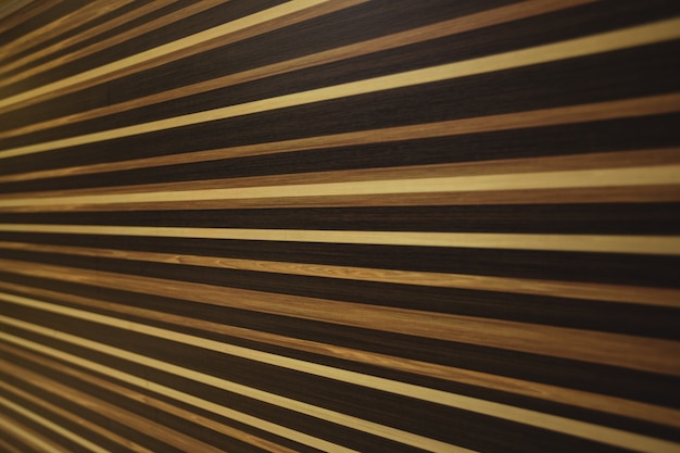 Striped pattern on wooden surface background