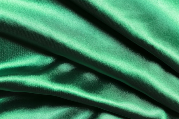 Free photo stripes of green fabric material