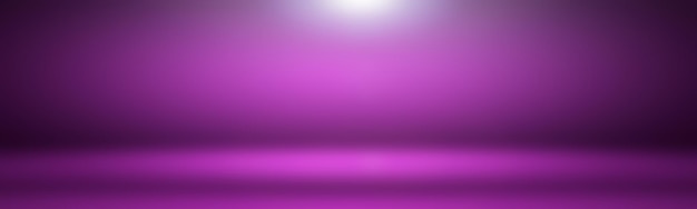 Free photo studio background concept abstract empty light gradient purple studio room background for product plain studio background