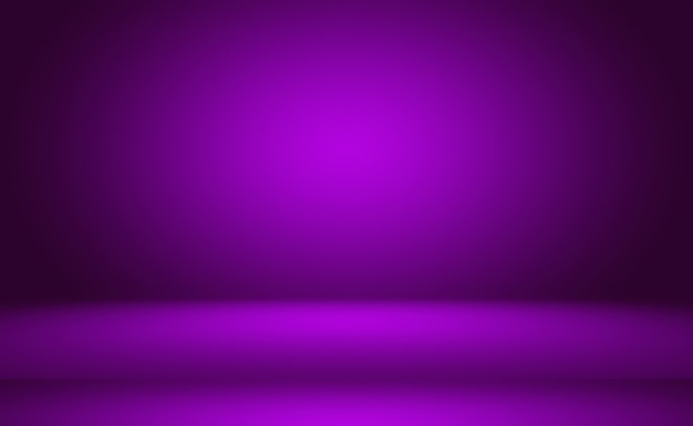 Studio Background Concept - abstract empty light gradient purple studio room background for product. Plain Studio background.