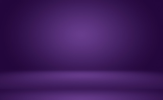 Studio Background Concept - abstract empty light gradient purple studio room background for product. Plain Studio background.