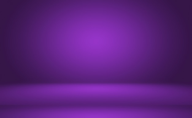 Studio Background Concept - abstract empty light gradient purple studio room background for product. Plain Studio background.