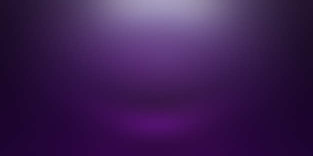 Studio Background Concept - abstract empty light gradient purple studio room background for product. Plain Studio background.