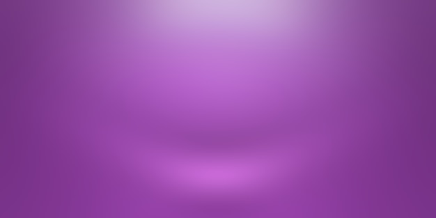 Free photo studio background concept - abstract empty light gradient purple studio room background for product. plain studio background.