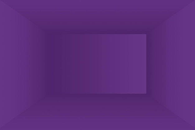 Free photo studio background concept - abstract empty light gradient purple studio room background for product. plain studio background.