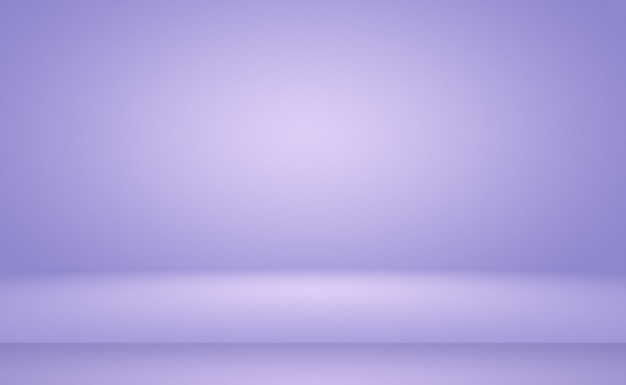 Studio Background Concept - abstract empty light gradient purple studio room background for product. Plain Studio background.