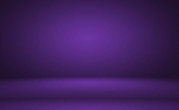 Studio Background Concept - abstract empty light gradient purple studio room background for product. Plain Studio background.