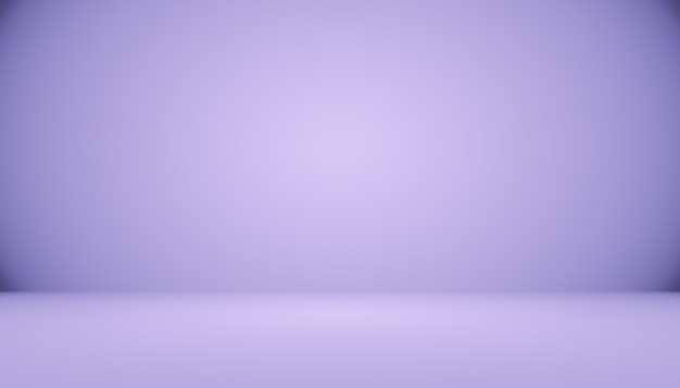 Free Photo studio background concept  abstract empty light gradient purple studio room background for product