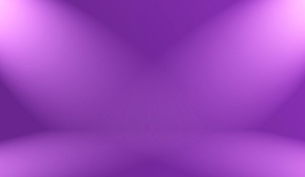 Studio Background Concept - abstract empty light gradient purple studio room background for product.