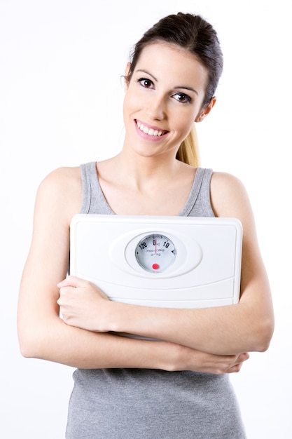 Free photo studio portrait of beautiful young woman posing