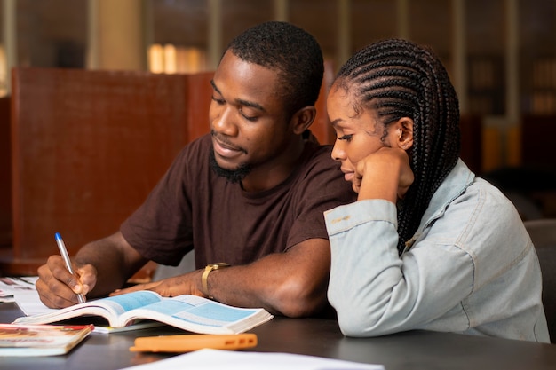 Study group of african people