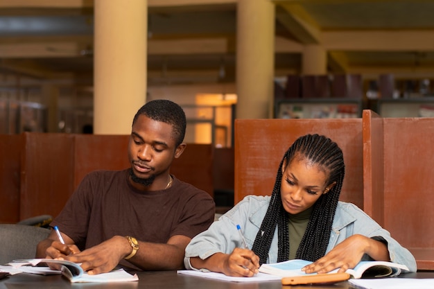 Study group of african people