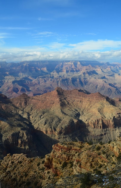 Stunning Colorful Rock Formations in the Grand Canyon