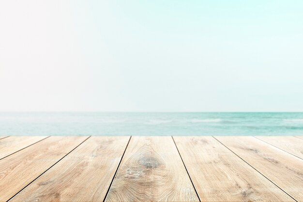 Summer beach shot from ground view