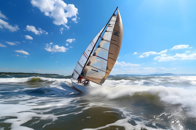 Free Photo summer sailboat wallpaper