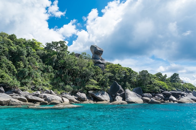 summer tropical nature seascape island