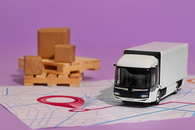 Supply chain representation still life