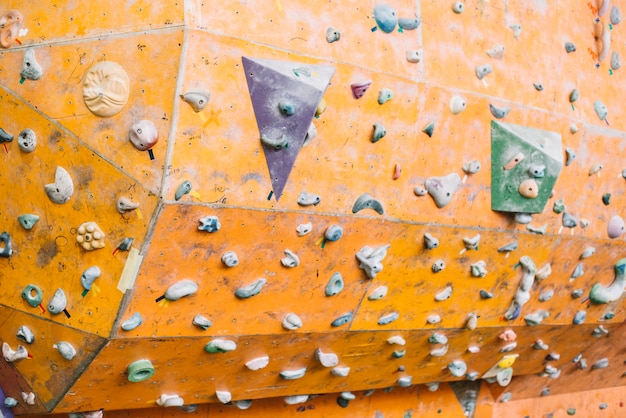 Free Photo surface of climbing wall