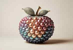 Free photo surreal fruit in studio