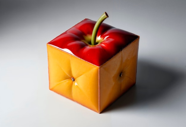 Free photo surreal fruit in studio