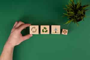 Free photo sustainable development goals still life