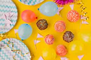 Free photo sweets and decorations for birthday party