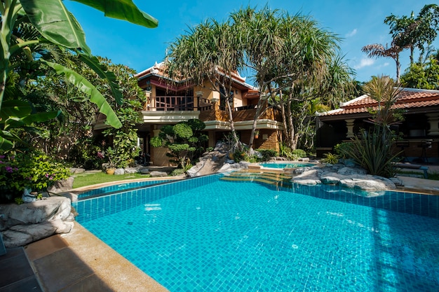 swimming pool at resort