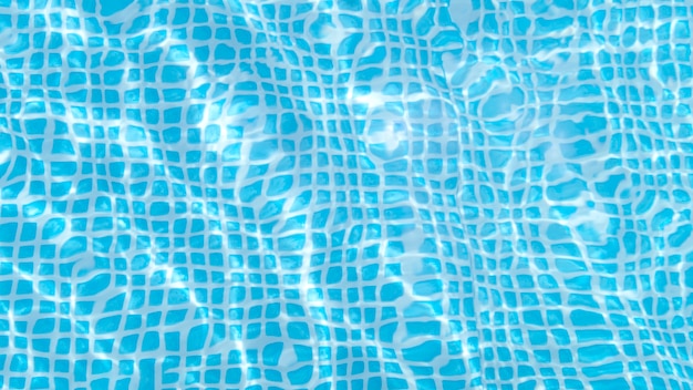 Free photo swimming pool water texture