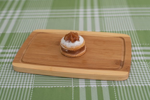 Free Photo table with several brazilian snacks