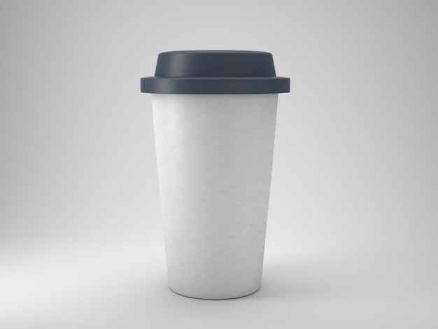 Free Photo take away plastic coffee cup