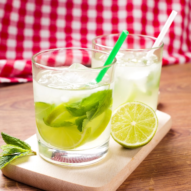 Tasty mojito coctail